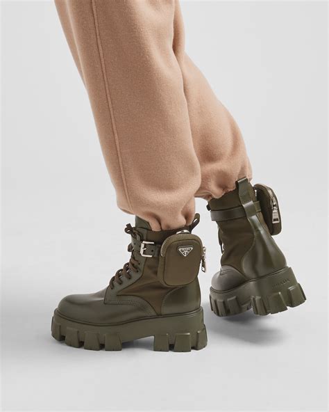 prada shoes army price|Prada Boots for Women .